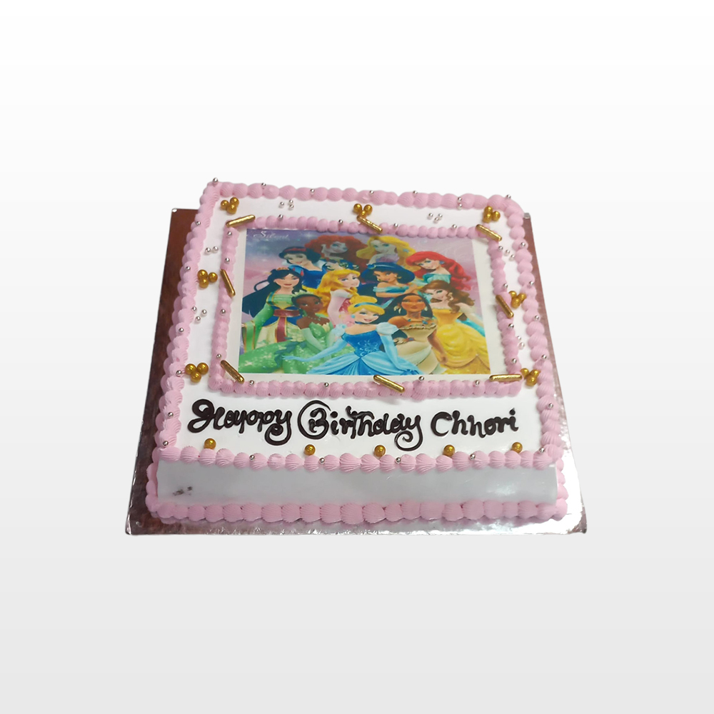 Photo printed Cake