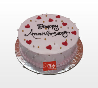 Black Forest Cake (Heart shaped on Top)