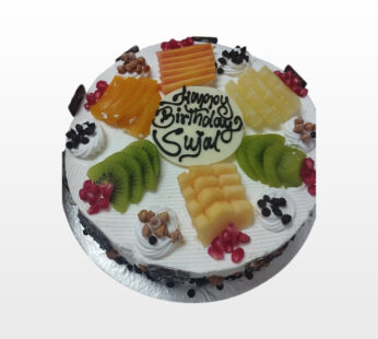 Mix Fruit Cake (with Fruit Topping)