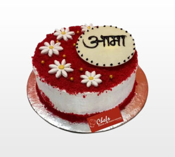 Red Velvet with flower tops