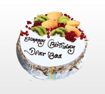 Sugarfree Cake (Fruits on Top)